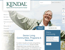 Tablet Screenshot of kendal.org