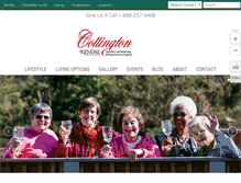 Tablet Screenshot of collington.kendal.org