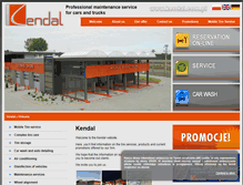 Tablet Screenshot of kendal.com.pl